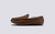 Sly | Men's Slippers in Cigar Suede | Grenson -Side View