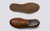 Grenson Sneaker 1 Men's in Tan Hand Painted Calf Leather - Sole & Upper View