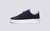 Grenson Sneaker 30 Men's in Blue Ripstop/Suede - Side View