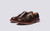 Grenson Hanbury in Brown Bookbinder Leather - 3 Quarter View