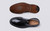 Grenson Rosebery in Black Bookbinder Leather - Sole & Upper View