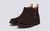 Colin | Chelsea Boots for Men in Brown Suede | Grenson - Main View