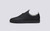 Grenson Sneaker 1 for Men in Black Rubberised Leather - Side View