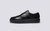 Sneaker 46 | Sneakers for Men in Black Calf Leather | Grenson - Side View