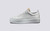 Grenson Sneaker 30 Women's in White Calf Leather/Suede - Side View