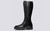Grenson Nanette Knee High in Black Colorado Leather - Side View