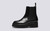 Nova | Womens Chelsea Boots in Black Leather | Grenson - Side View