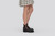 Philippa | Womens Loafer in Black Hi Shine Leather | Grenson - Lifestyle View