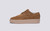 Sneaker 46 | Womens Sneakers in Snuff Suede | Grenson - Side View