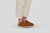 Winsome | Women's Slippers in Tobacco Shearling | Grenson - Lifestyle View