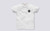 Grenson Sunburst T-Shirt in White Cotton - 3 Quarter View