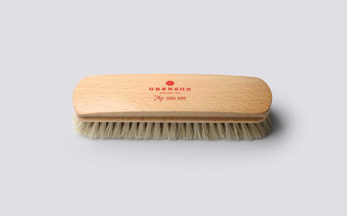 Horsehair boot brush sale