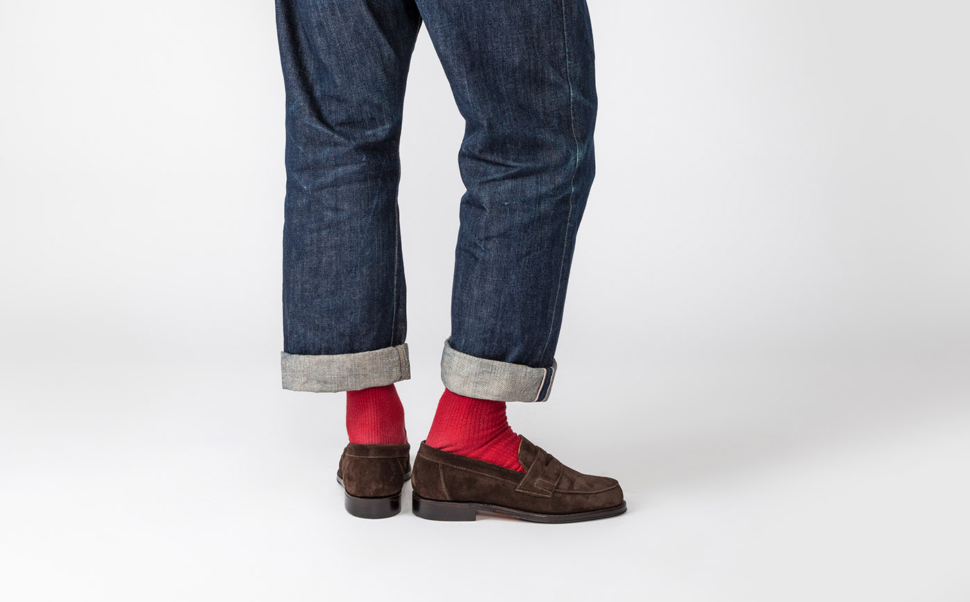 Grenson top penny loafer