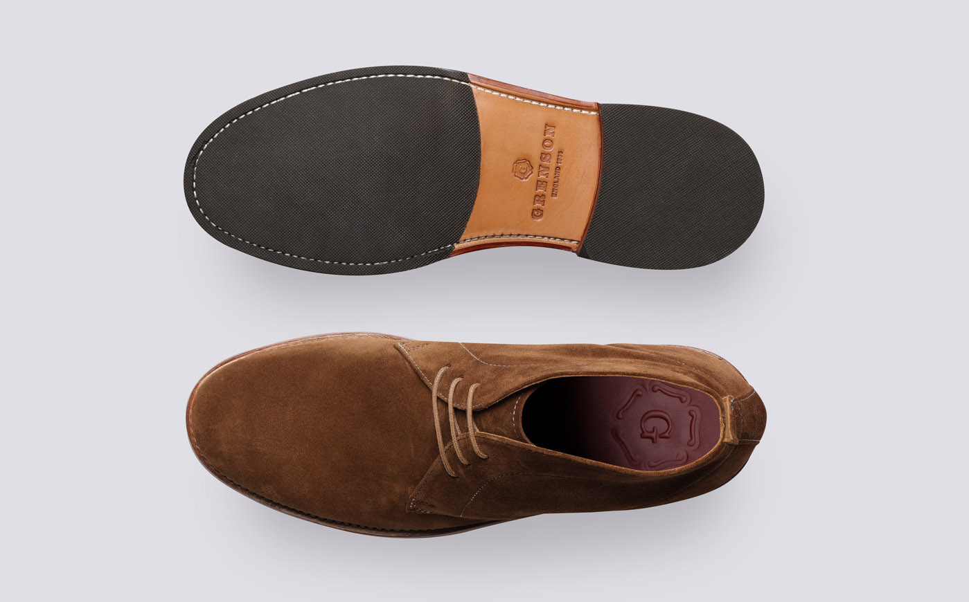 Grenson suede shoes hot sale