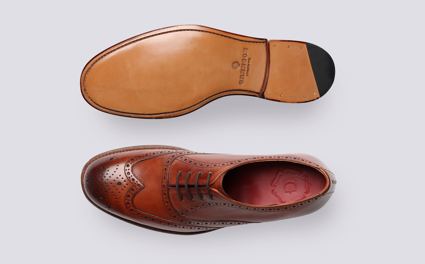 Grenson outlet wingtip boots