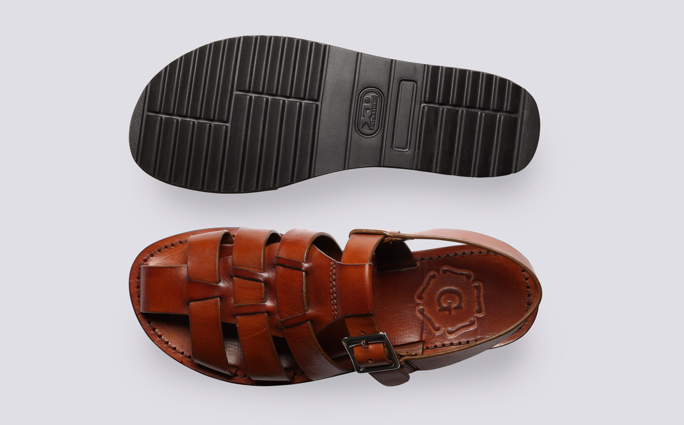Sandals with rubber hotsell soles