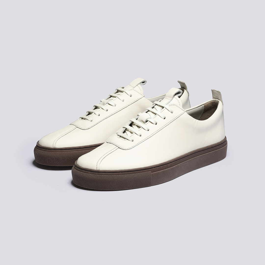 Grenson sneaker 1 white hotsell