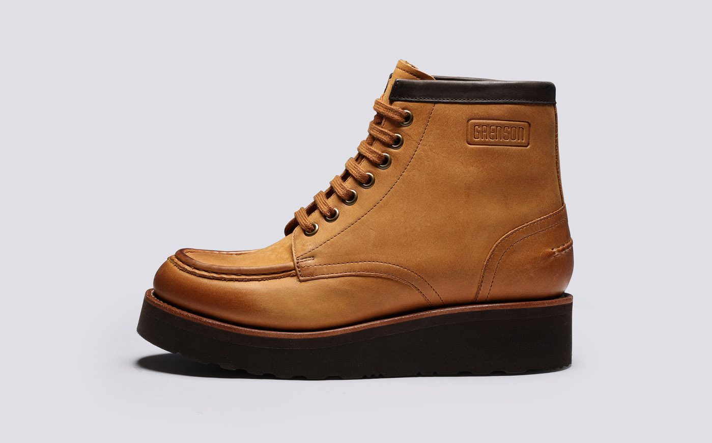 Grenson tan boots top