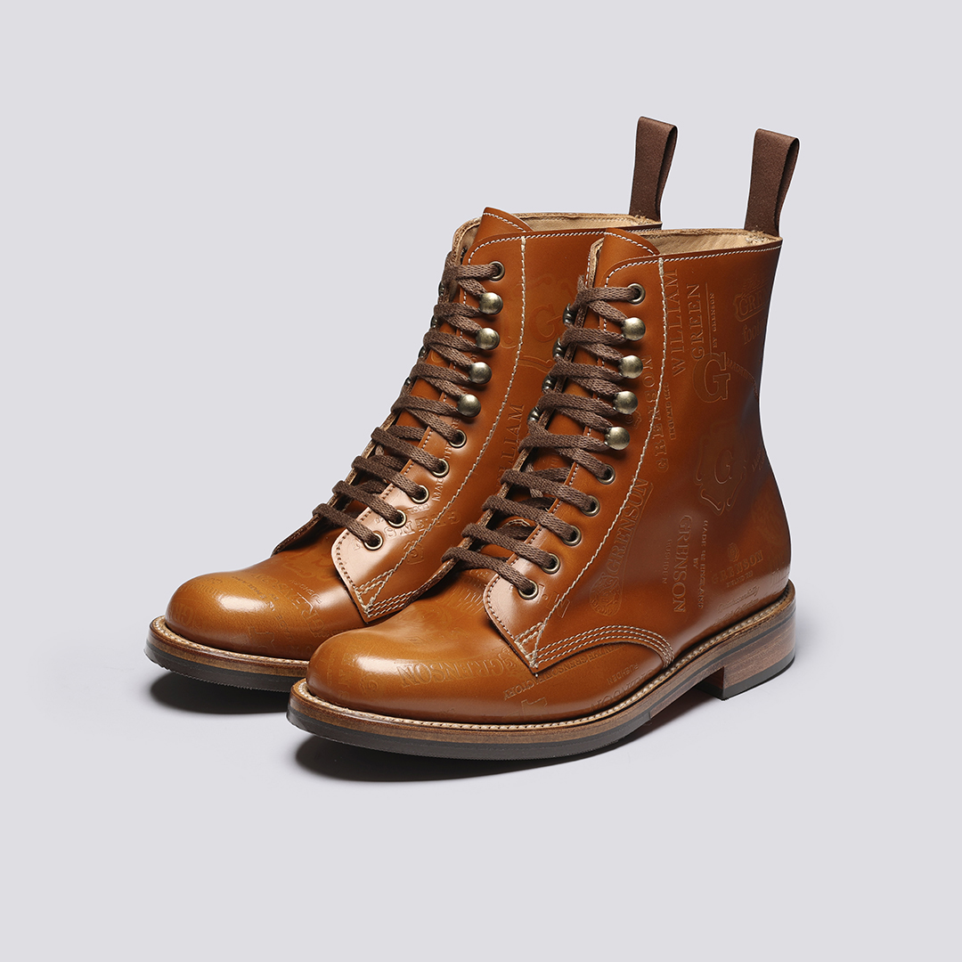GRENSON VINTAGE 90s イングランド製 レースアップレザーブーツ GRENSON VINTAGE 90s イングランド製 レースアップレザーブーツ