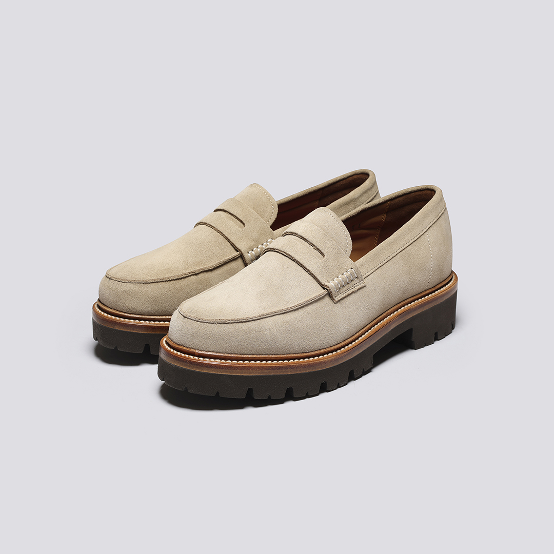 Grenson moccasin shoes top