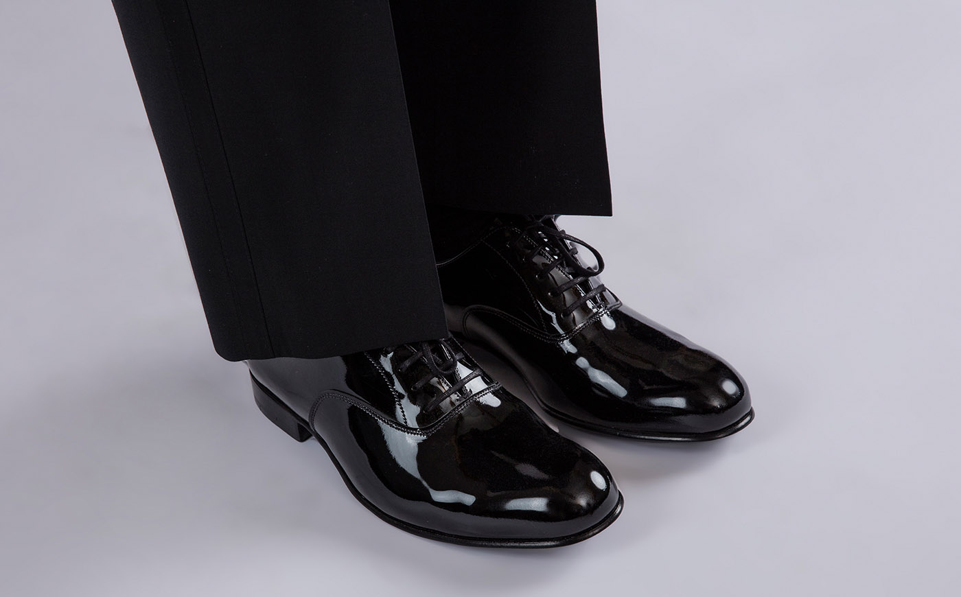 Mens Evening Shoe Patent Leather Formal Shoes Grenson