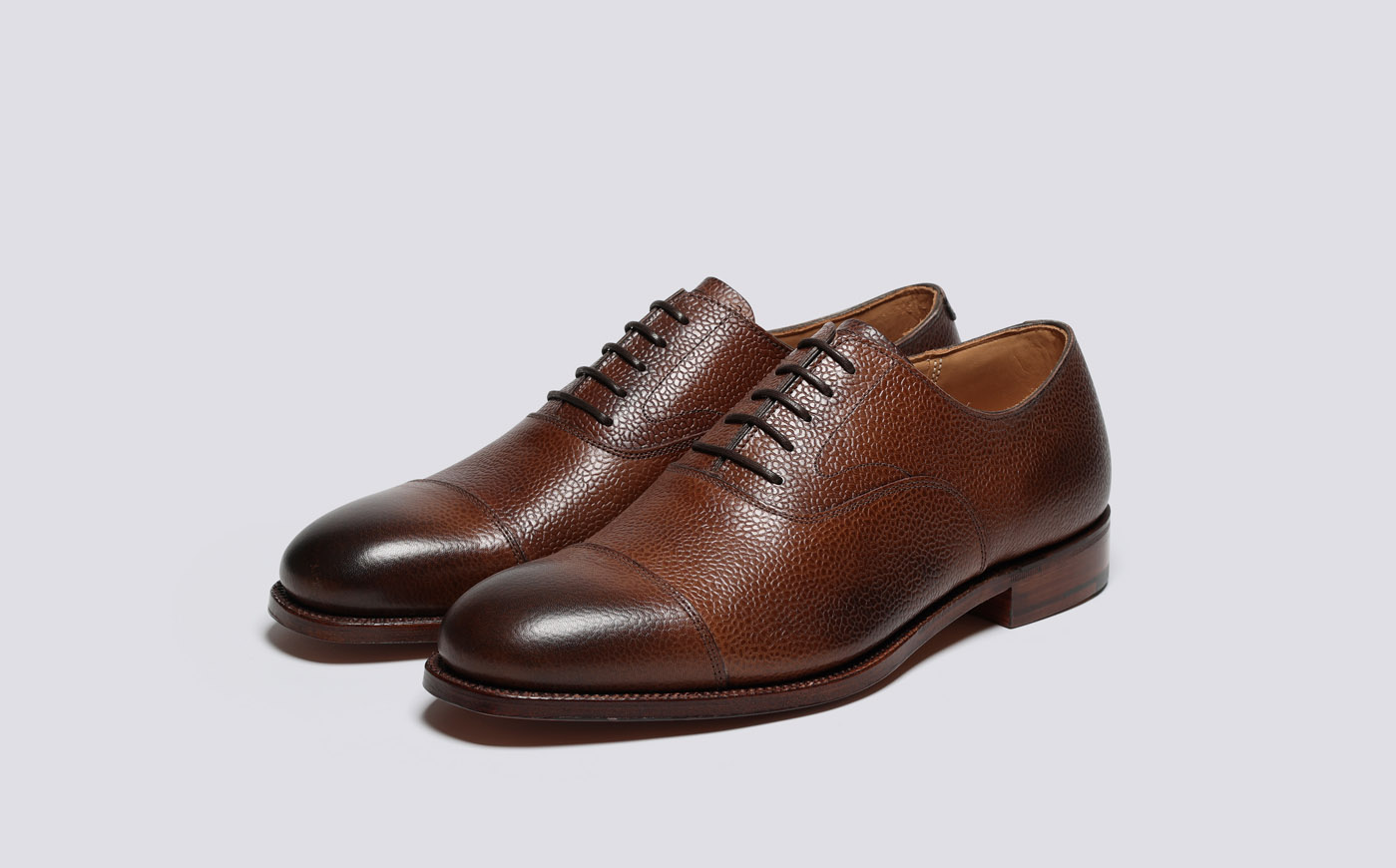 Cambridge Formal Shoes for Men in Brown Leather Grenson