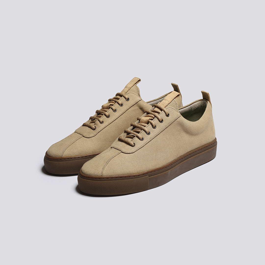 Grenson suede sneakers top