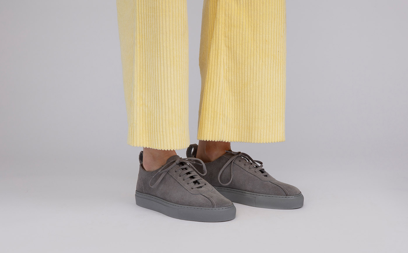 Grenson Sneaker Suede Sneakers Womens WOMEN'S SNEAKER U