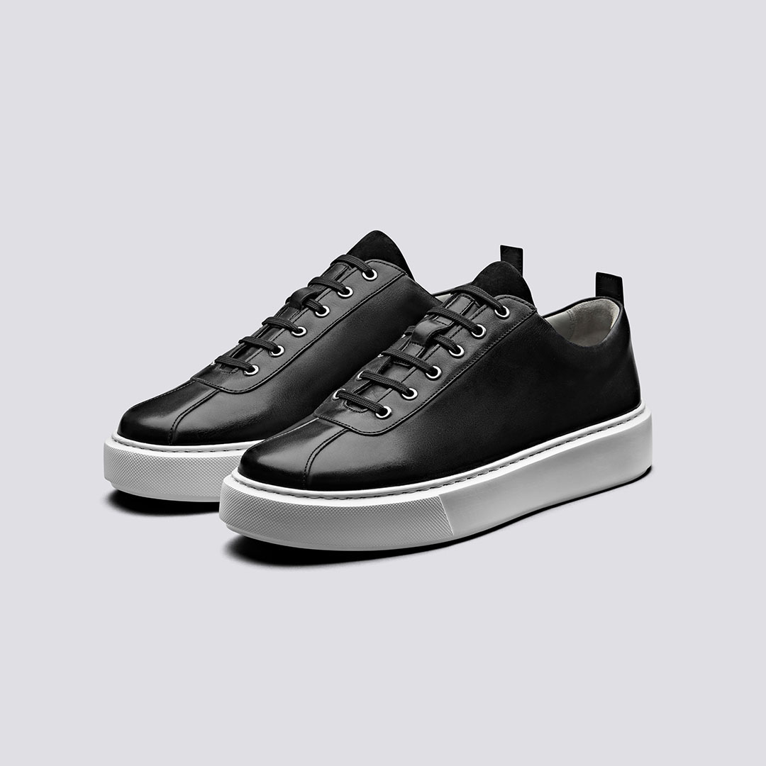 Men in Black Leather | Grenson Shoes