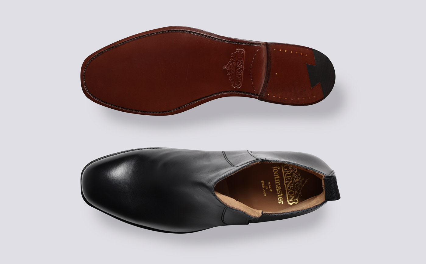 Private White V.C X Grenson Williams Perforated Suede Derby
