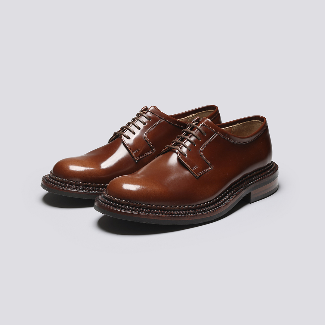 靴 grenson TRIPLE WELT Diggery | Mens Triple Welt Monk Shoes in Mid Brown | Grenson