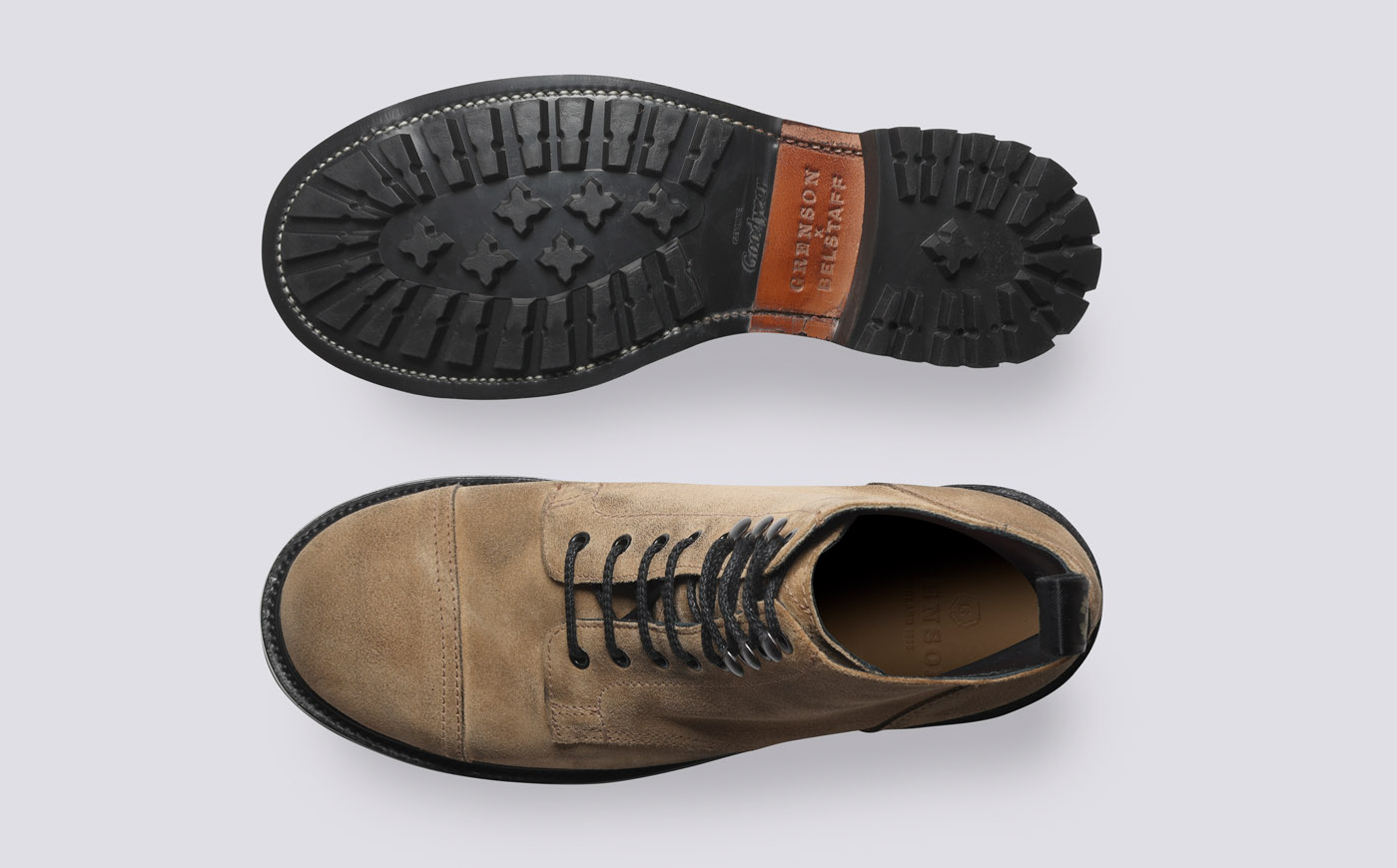 Grenson Mr Brown White Boots Grenson Fred Boots Tan 110011