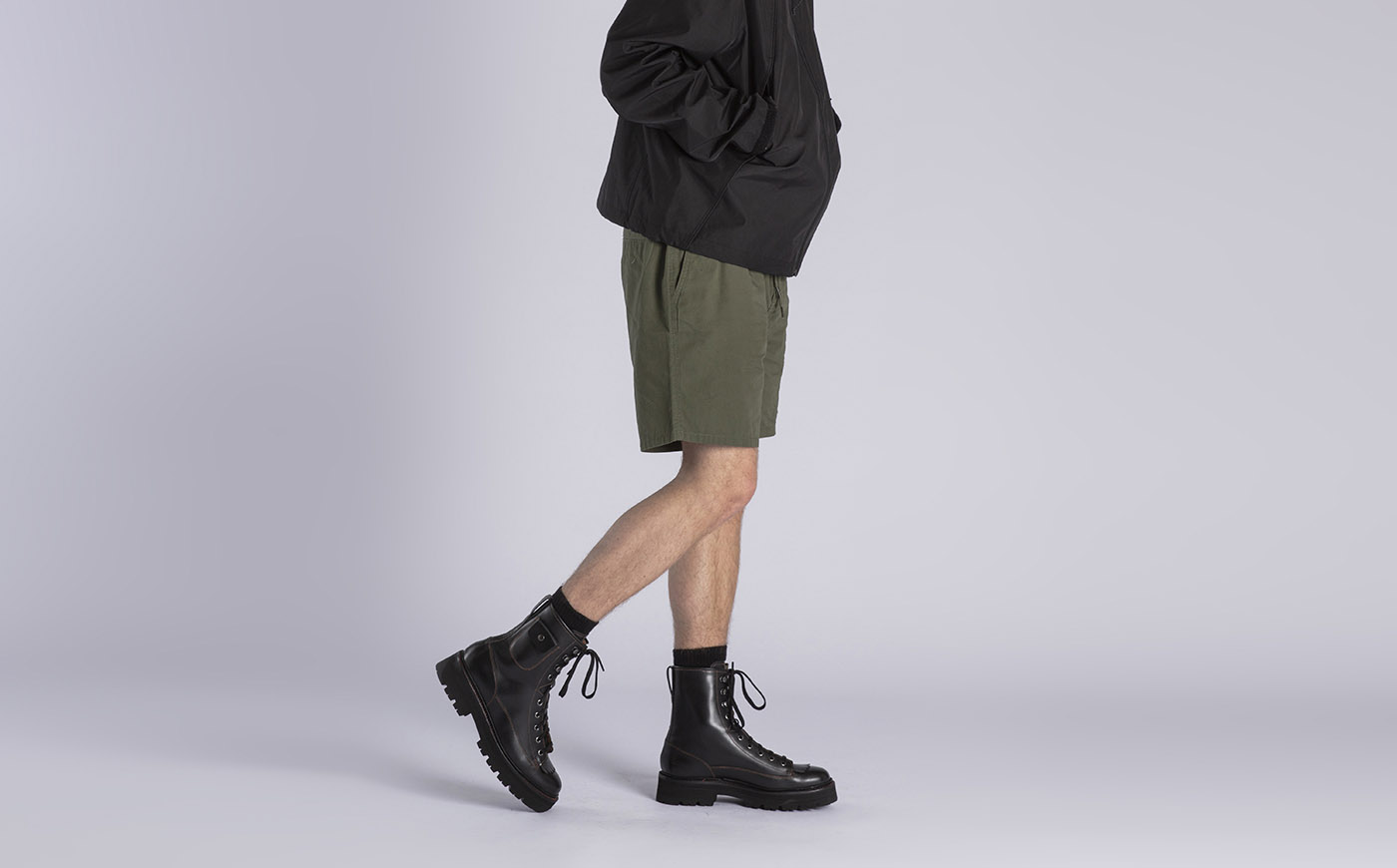 Edison | Mens Boots in Black Leather | Grenson