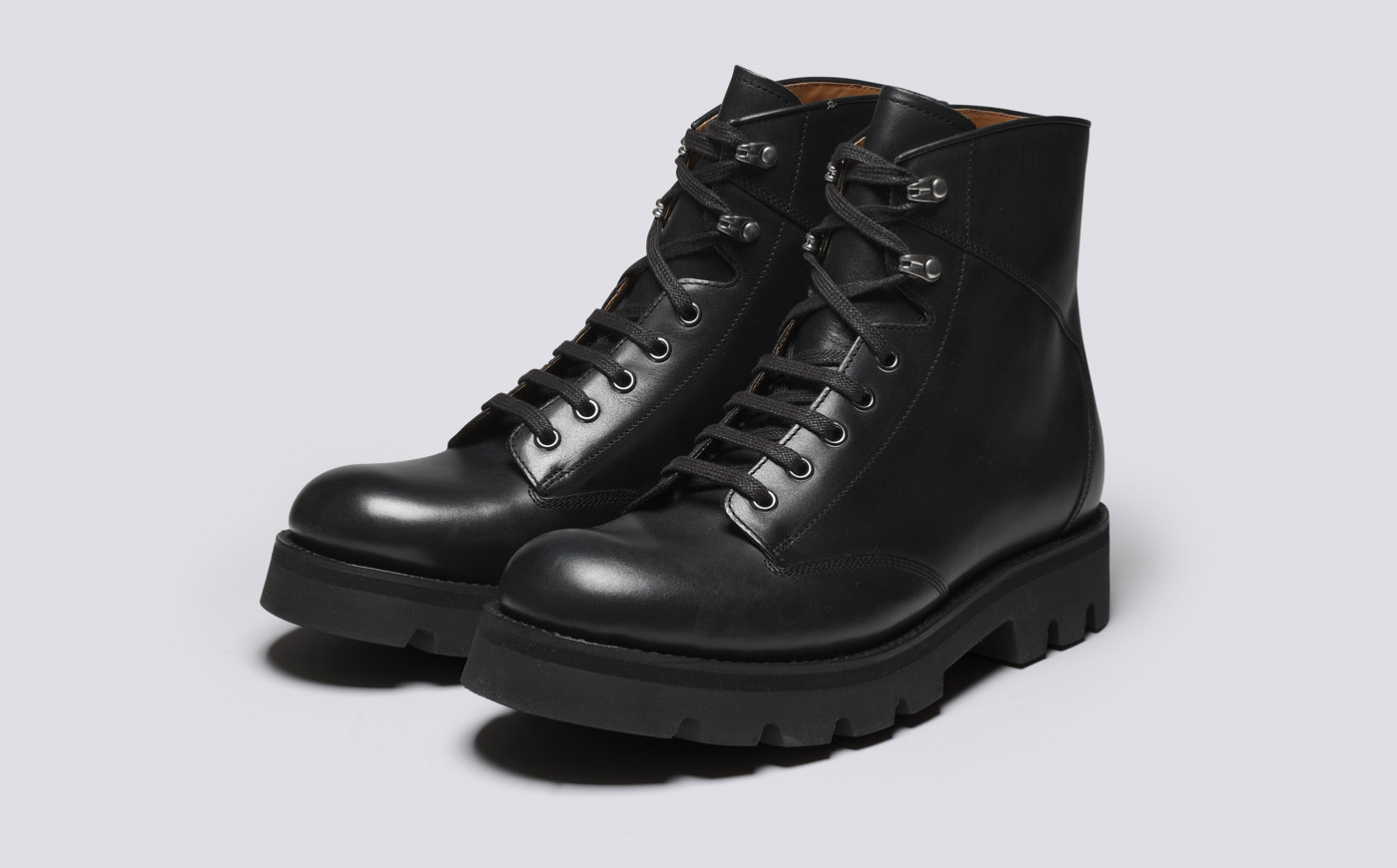 Black male boots discount