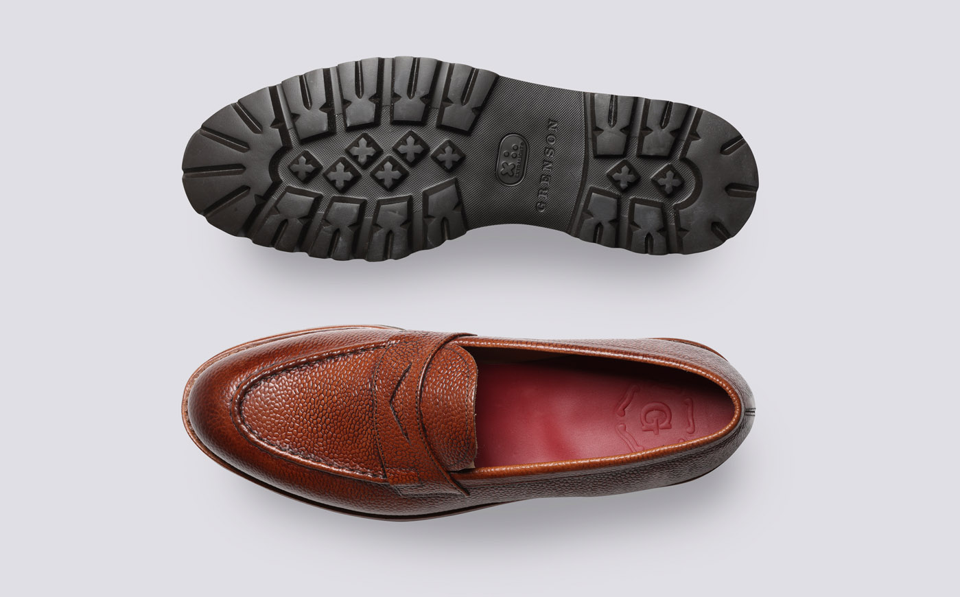 Grenson lloyd penny loafer clearance