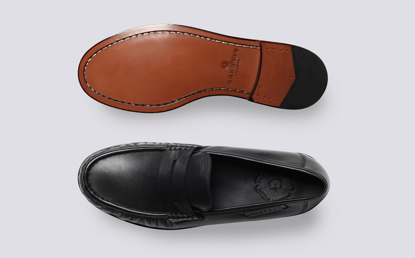 Grenson moccasin shoes new arrivals