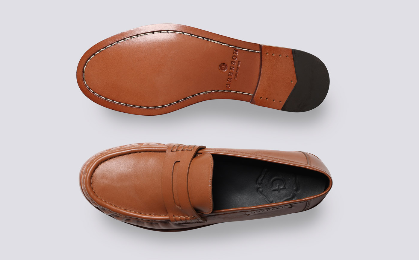 Grenson moccasins hotsell