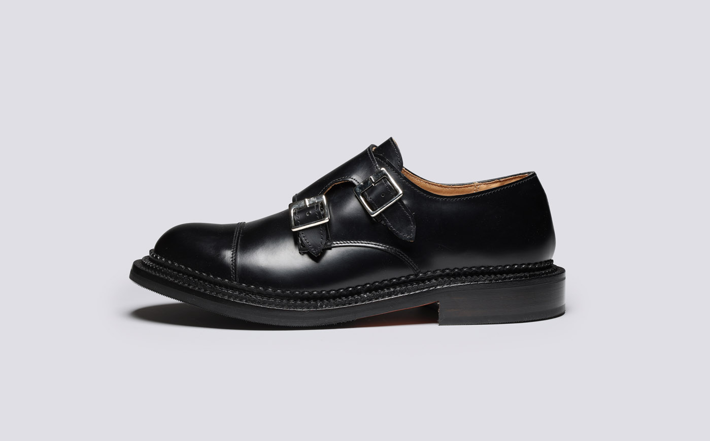 The Rack M20 | Mens Boots in Hi Shine Leather | Grenson
