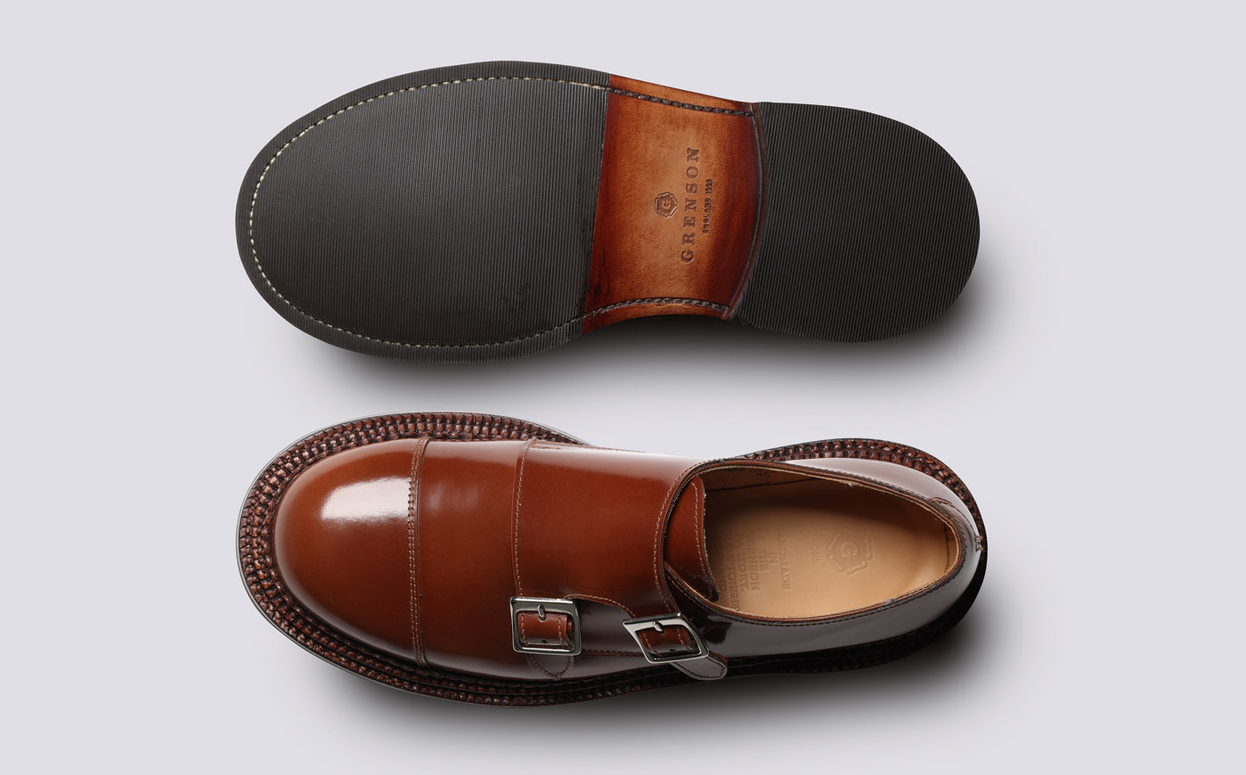 【美品】GRENSON × S/DOUBLE モカシンシューズ 27cm Grenson Diggery Triple Welt Grenson Double Monk Strap The Latest