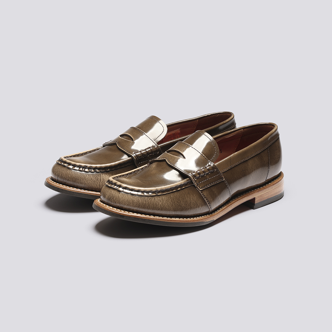 Grenson Taupe Loafers Womens Lloyd