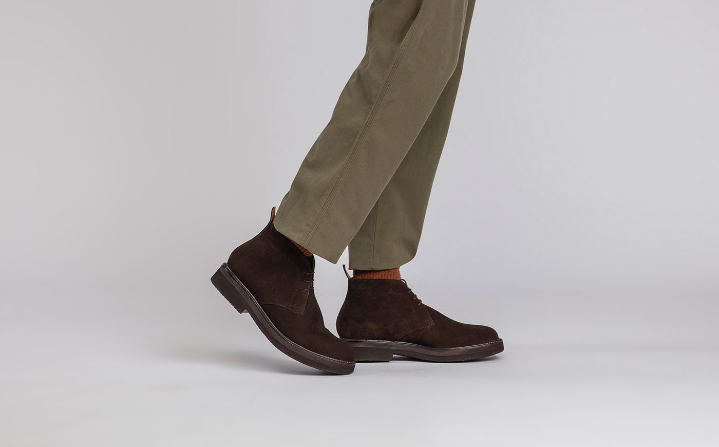Mens suede dress boots on sale